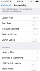 Những đổi mới trong iOS 7 beta 5 và 6  Attachment