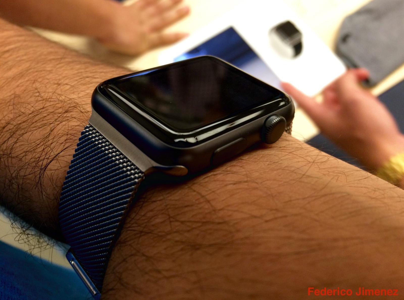 apple watch sport milanese loop