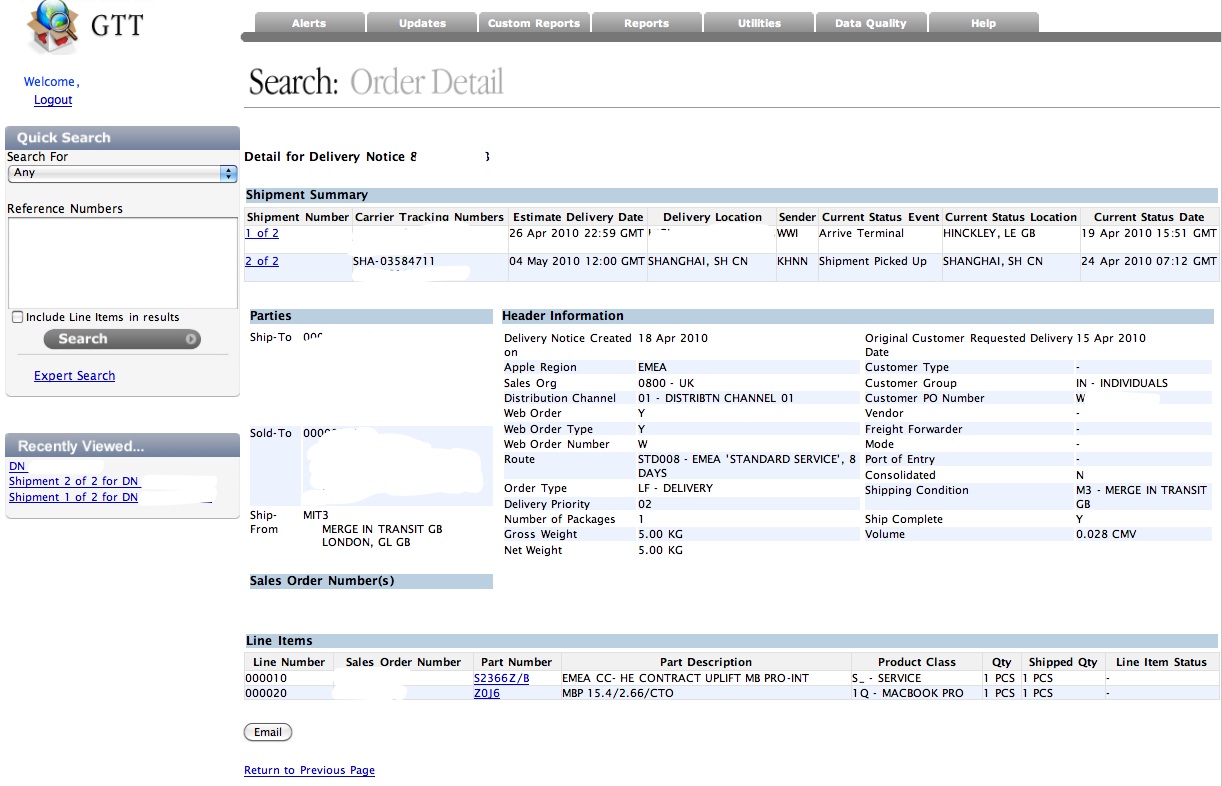 Apple Store UK - 'Merge in Transit' - What Apple doesn't want you to