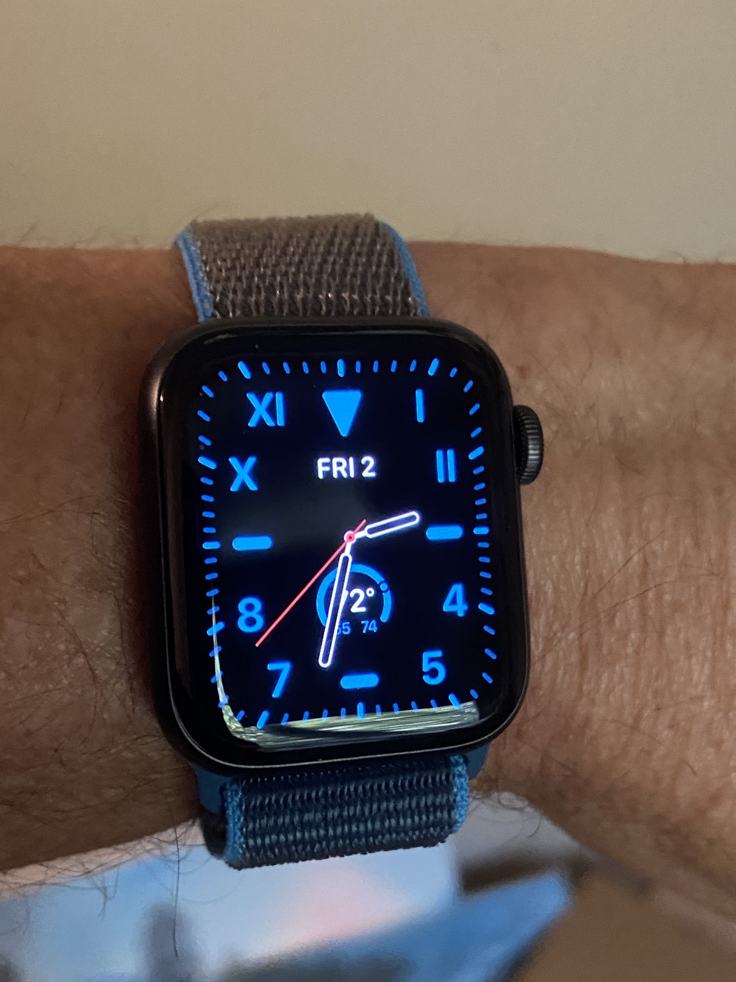 apple watch sport loop blue