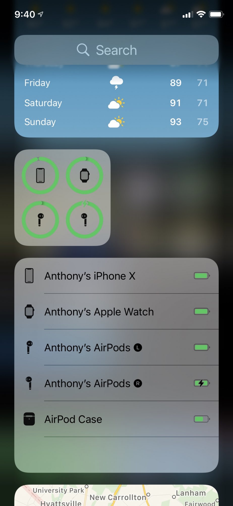battery widget knobbled so useless for AirPod users | MacRumors Forums