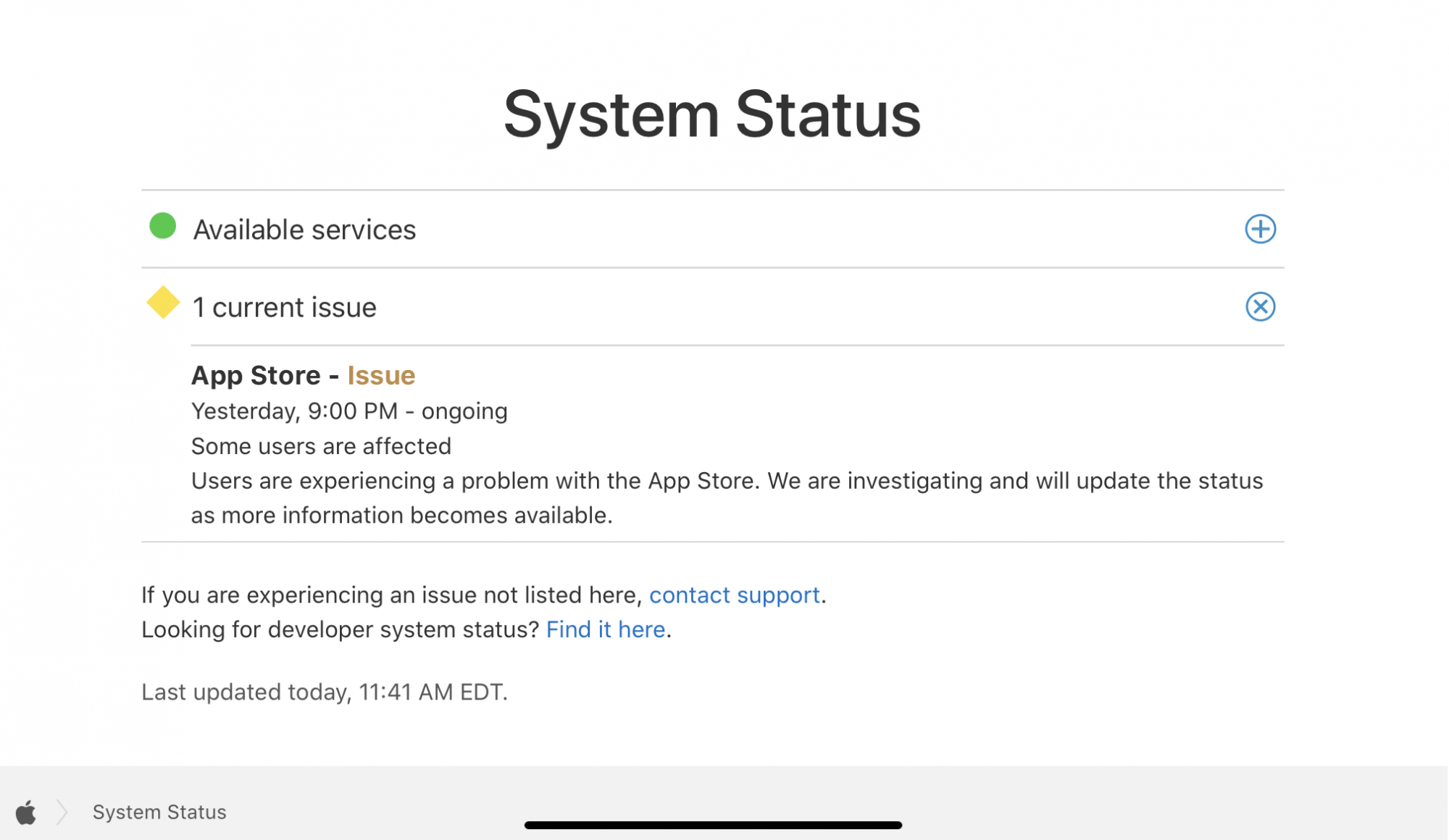 App store and iTunes store not working | MacRumors Forums