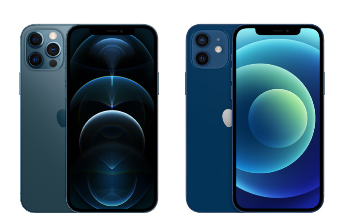 which you like more? iPhone 12 BLUE of iPhone 12 Pro Blue ...