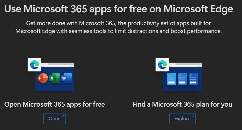 Office 365 Now Free With Edge Browser? | Macrumors Forums
