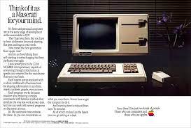 BulletTrain BulletBlog by JakeE: 1983 Apple Lisa Ad Think Of It As A  Maserati For Your Mind