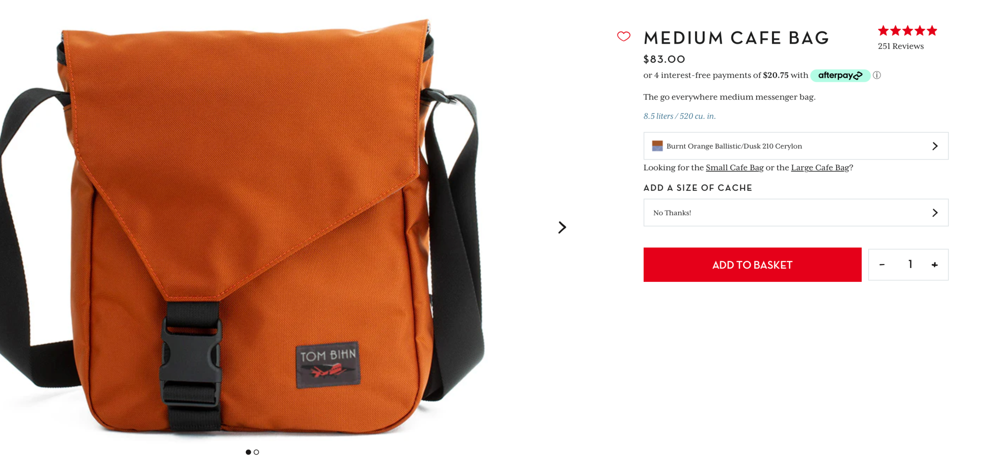Timbuk2's XS Messenger Bag is compact and iPad-ready: $61.50 (Over 20% off)