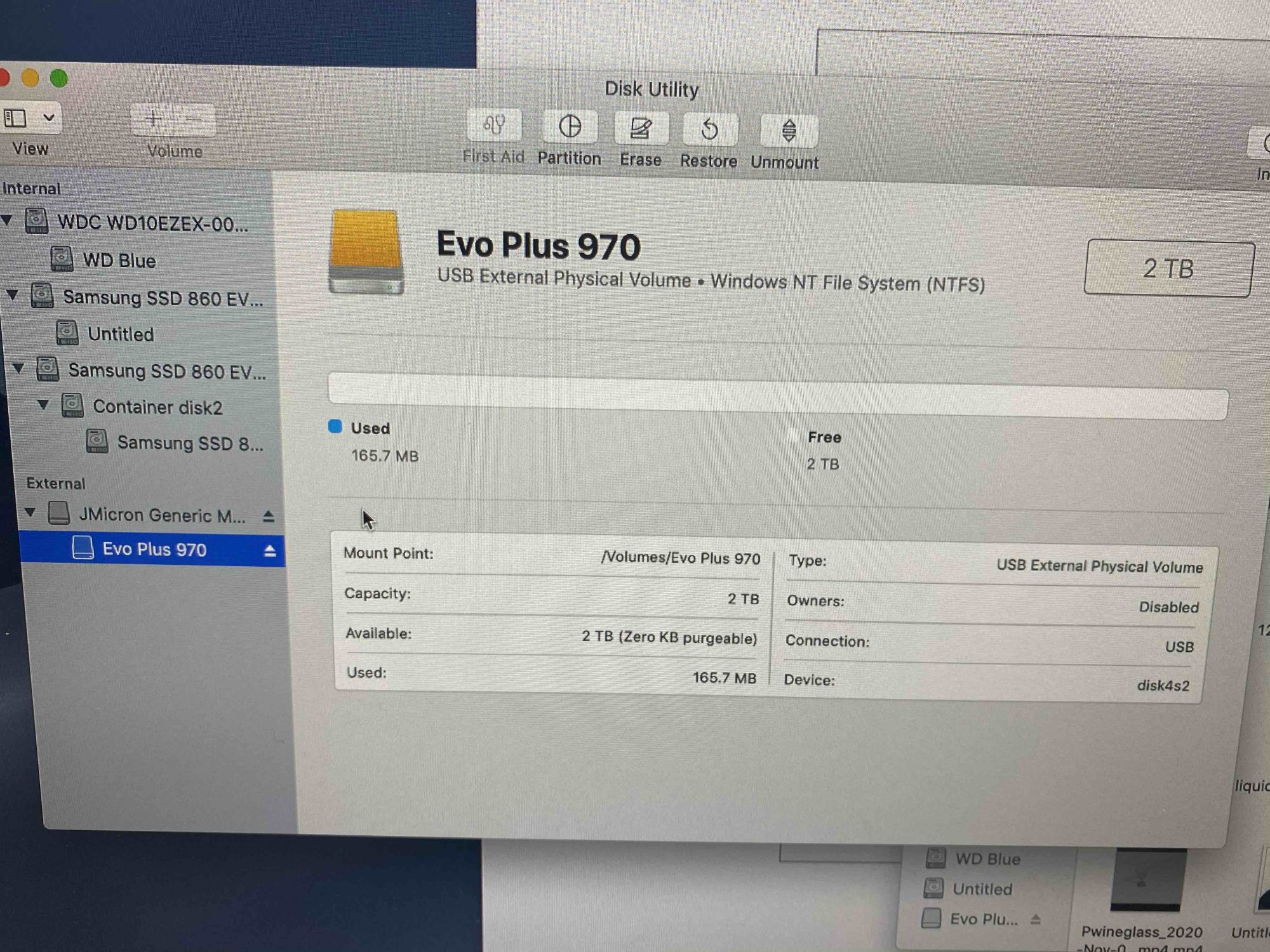Samsung Disque SSD interne 970 EVO - MAC OS REPARATIONS