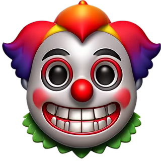  scary clown car