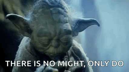 Yoda — there is no night, only do GIF