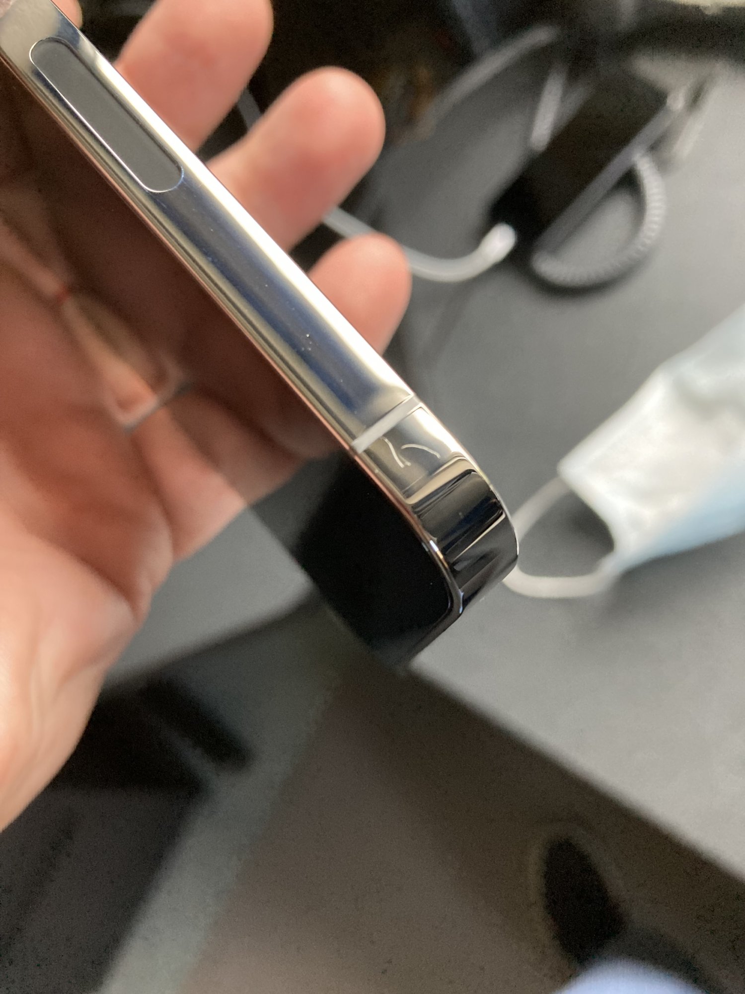 Does iPhone 13 Pro stainless steel scratch easily?