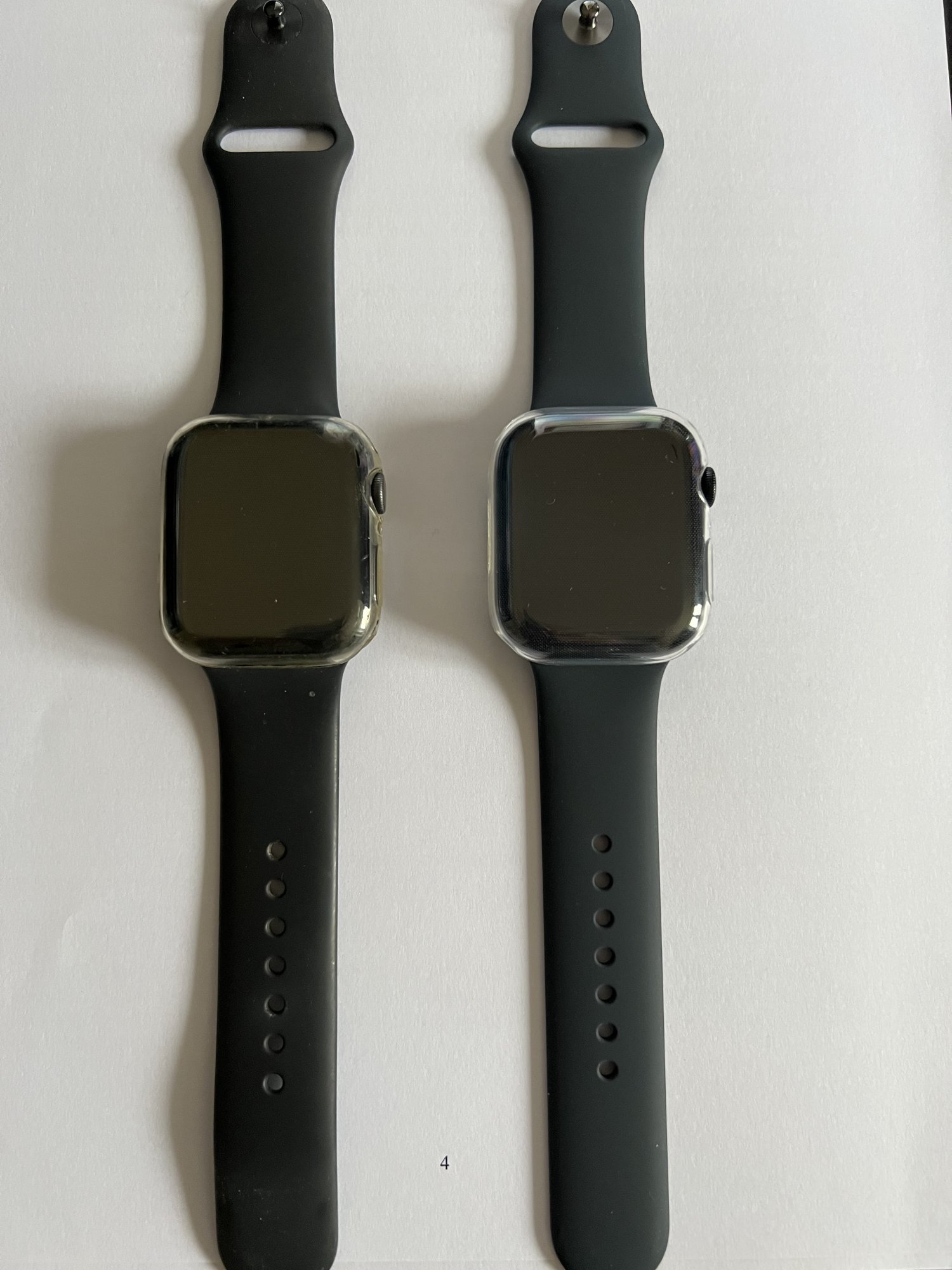 Apple Watch 6 space grey v watch 7 midnight pics | MacRumors Forums
