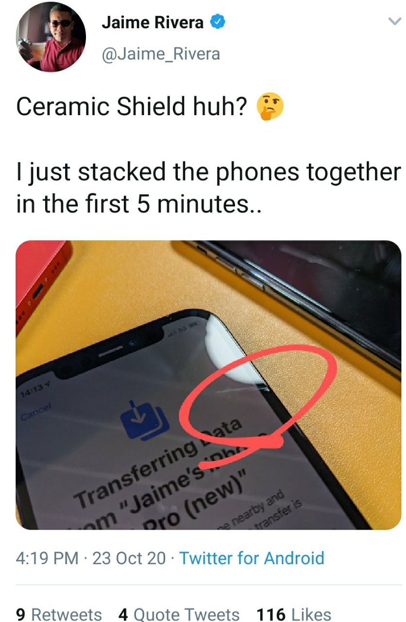 iPhone 11 screen scratches - Apple Community