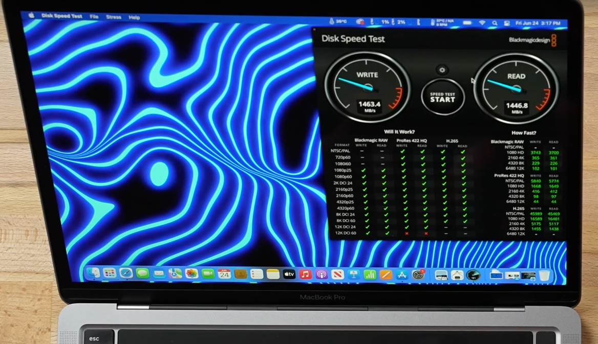 Arkitektur Lily Grund M2 MacBook Pro SSD read/write speeds compared to M1 | MacRumors Forums