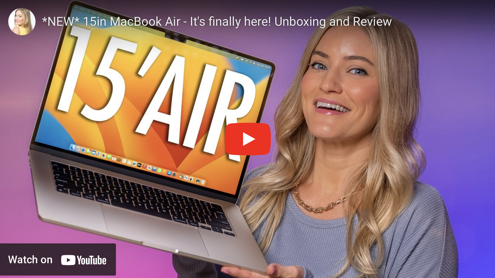 15-inch M2 MacBook Air (2023) Unboxing & Comparison 