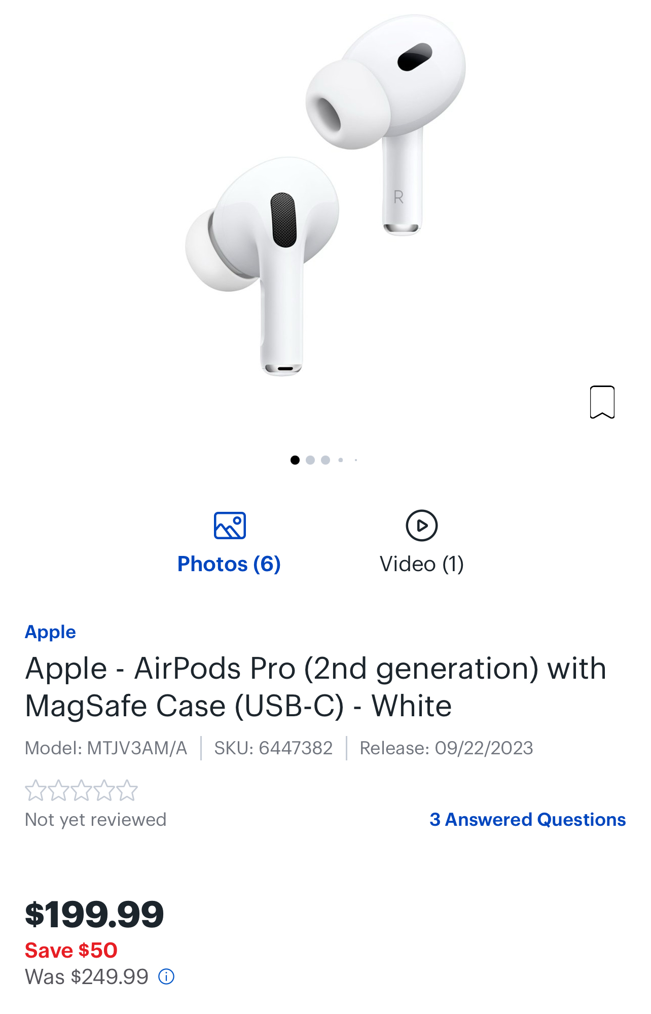 Apple's AirPods Pro 2 with USB-C Hit Best-Ever Price of $189.99 for All  Your New Year's Resolution Fitness Needs - MacRumors