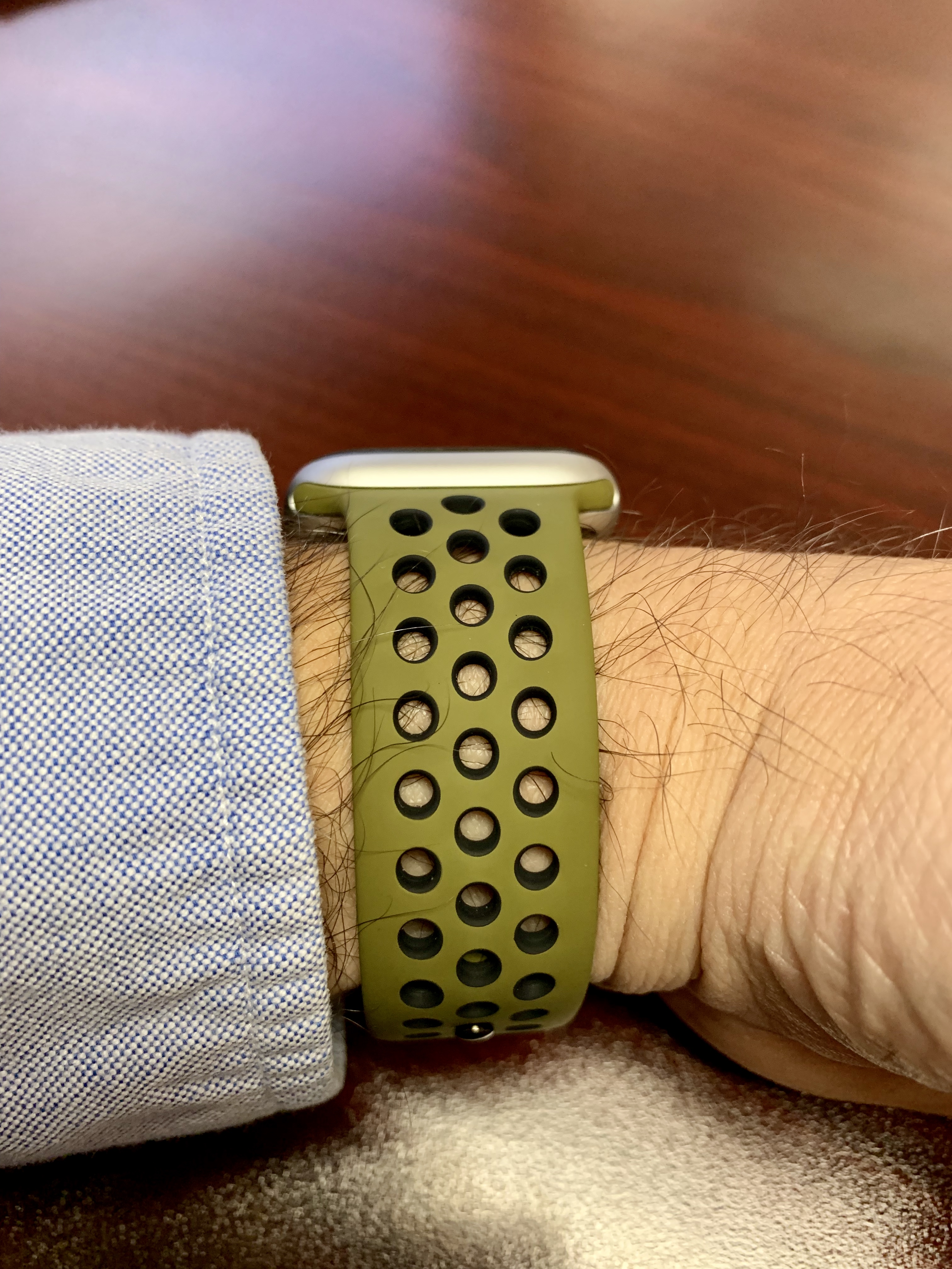 olive flak sport band