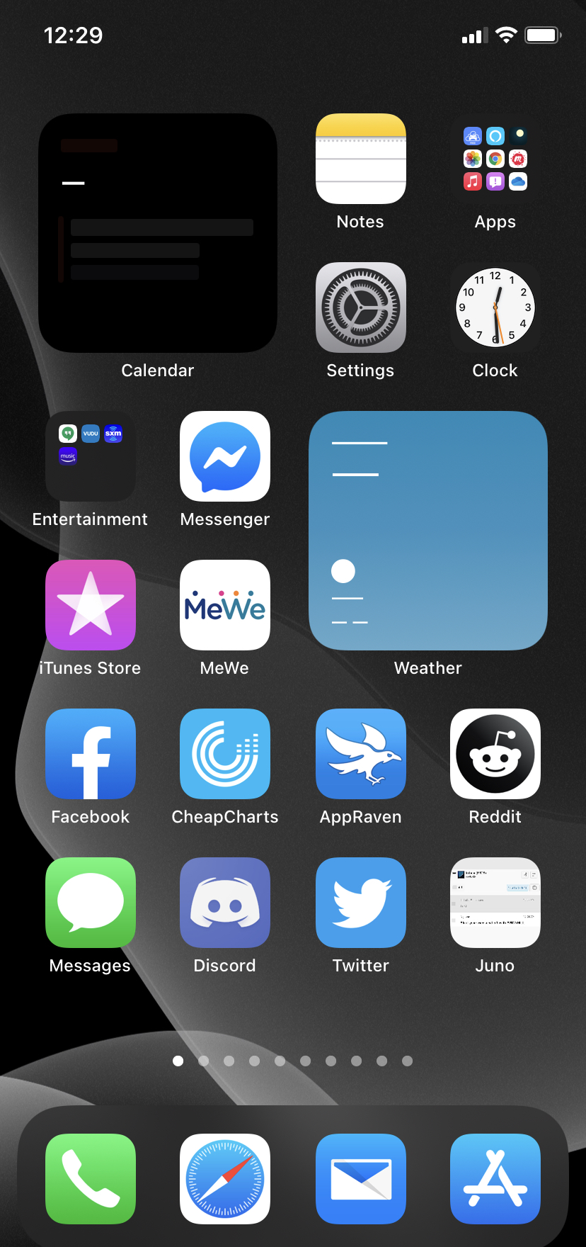 Post your iOS 14 home screen layout | Page 21 | MacRumors Forums