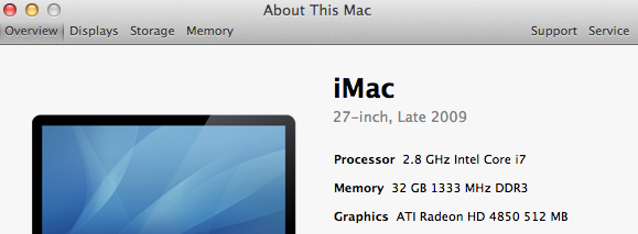 Can Late 2009 27" iMac handle 32GB of | MacRumors