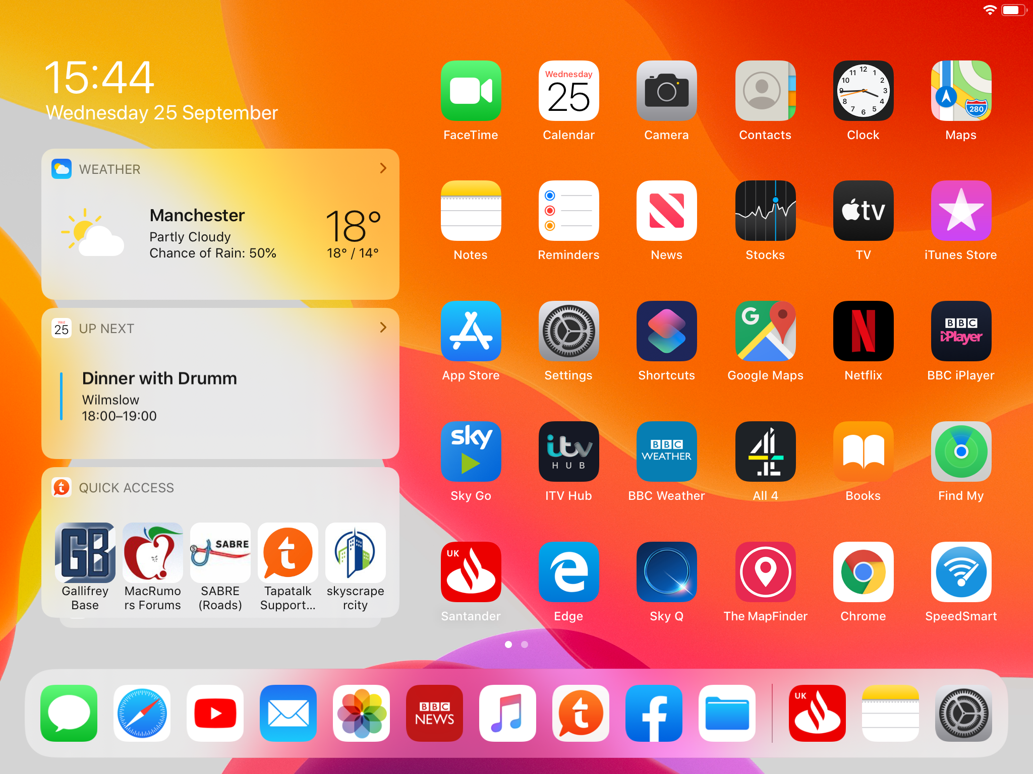 Post your iPadOS Home Screen | MacRumors Forums