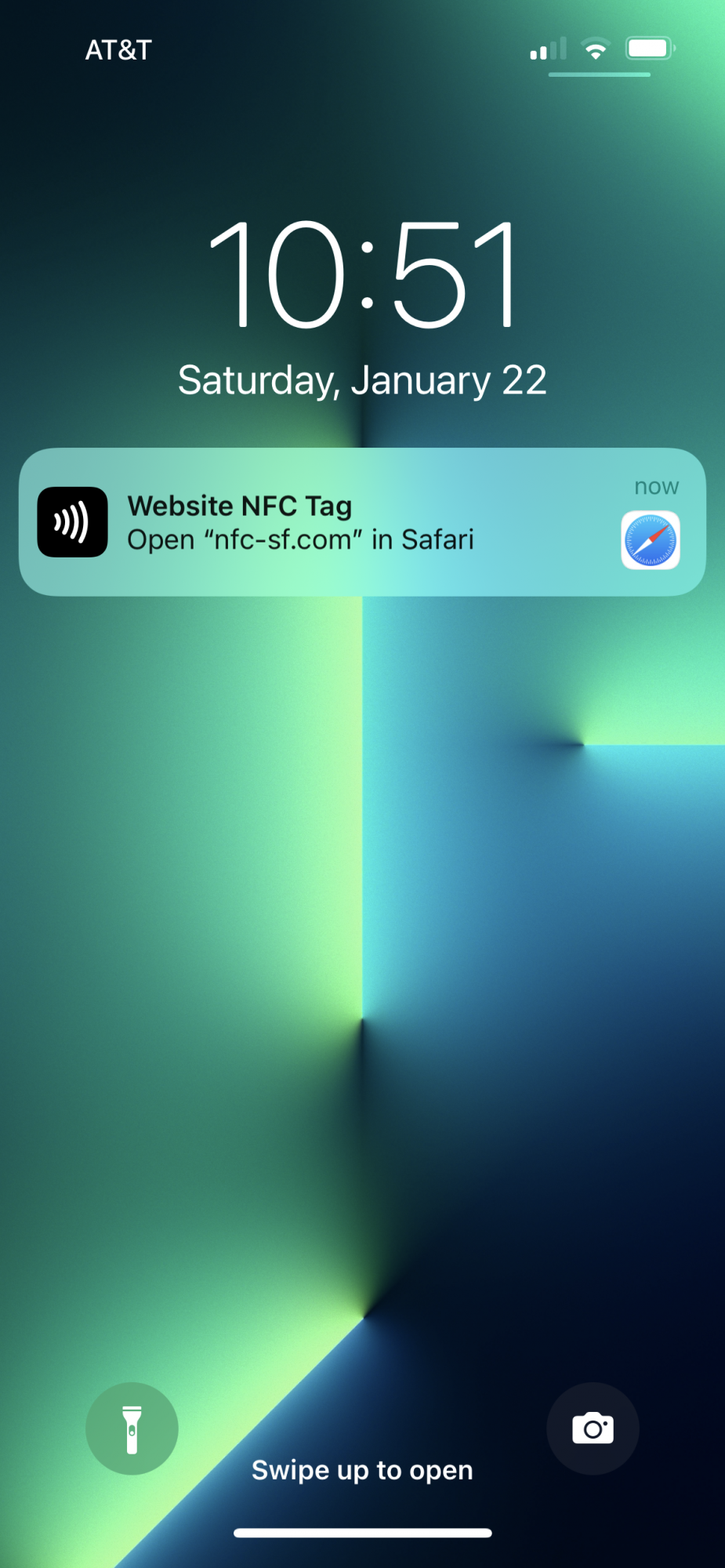 NFC tag detected?