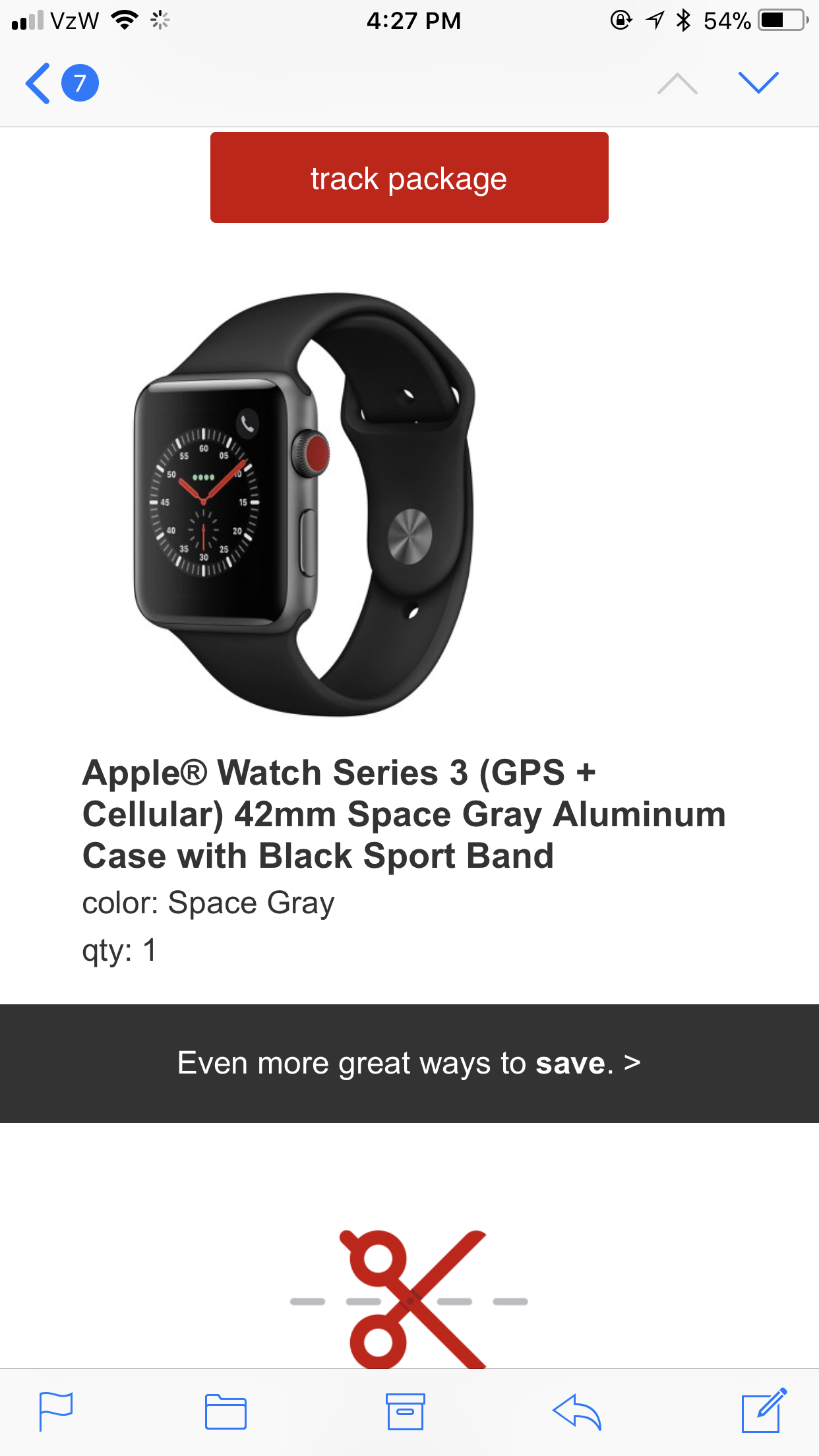 apple watch series 3 42mm cellular target
