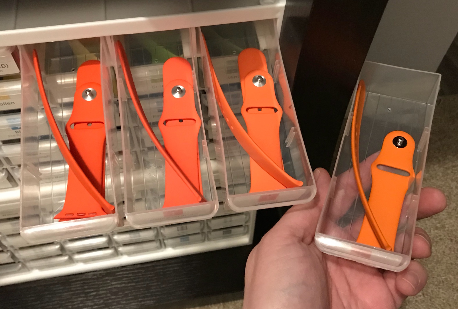 apple watch spicy orange