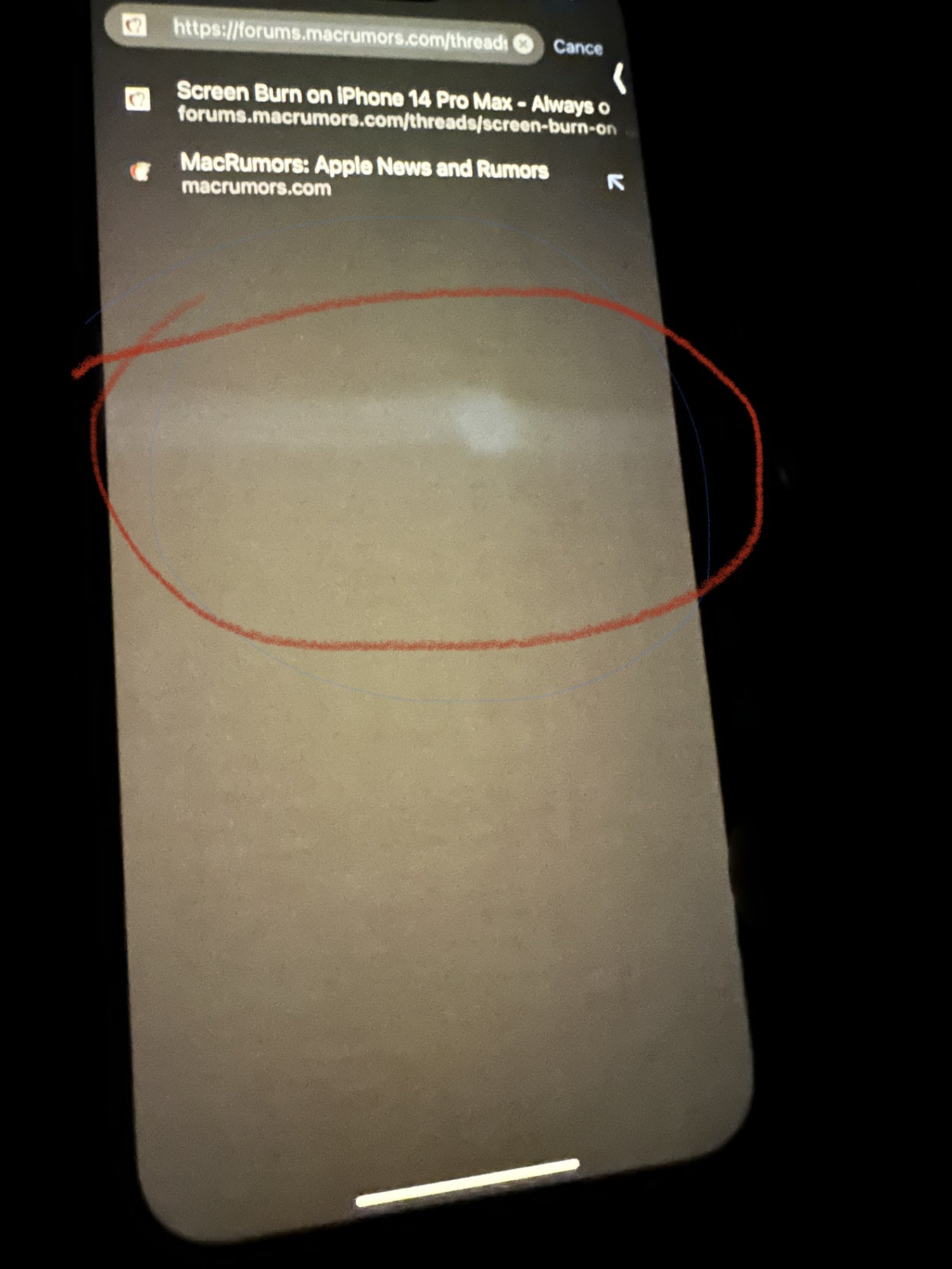 Screen Burn on iPhone 14 Pro Max - Always on display (SOLVED