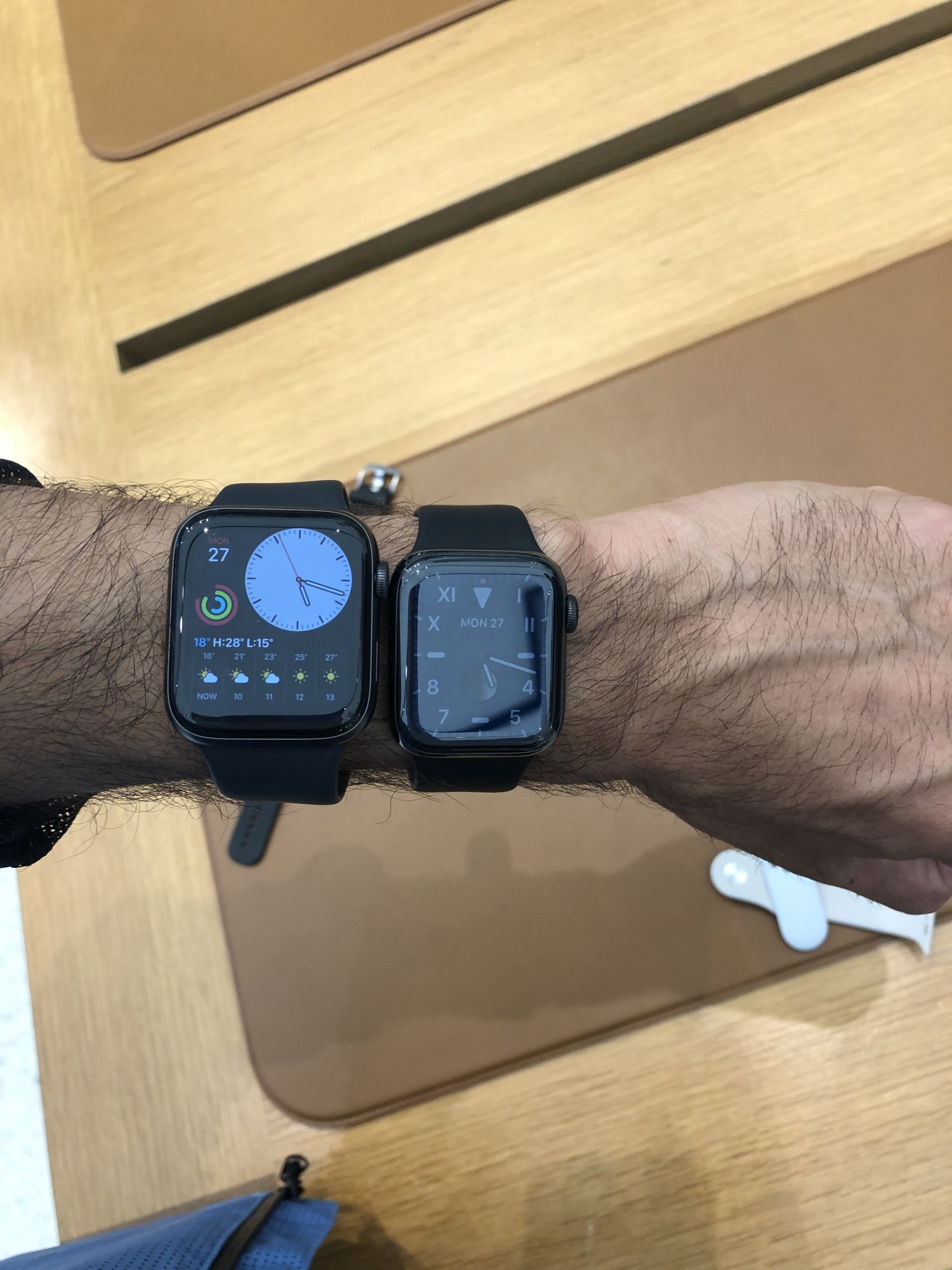 40mm vs 44mm Apple Watch S4 - Which will you get? | MacRumors Forums