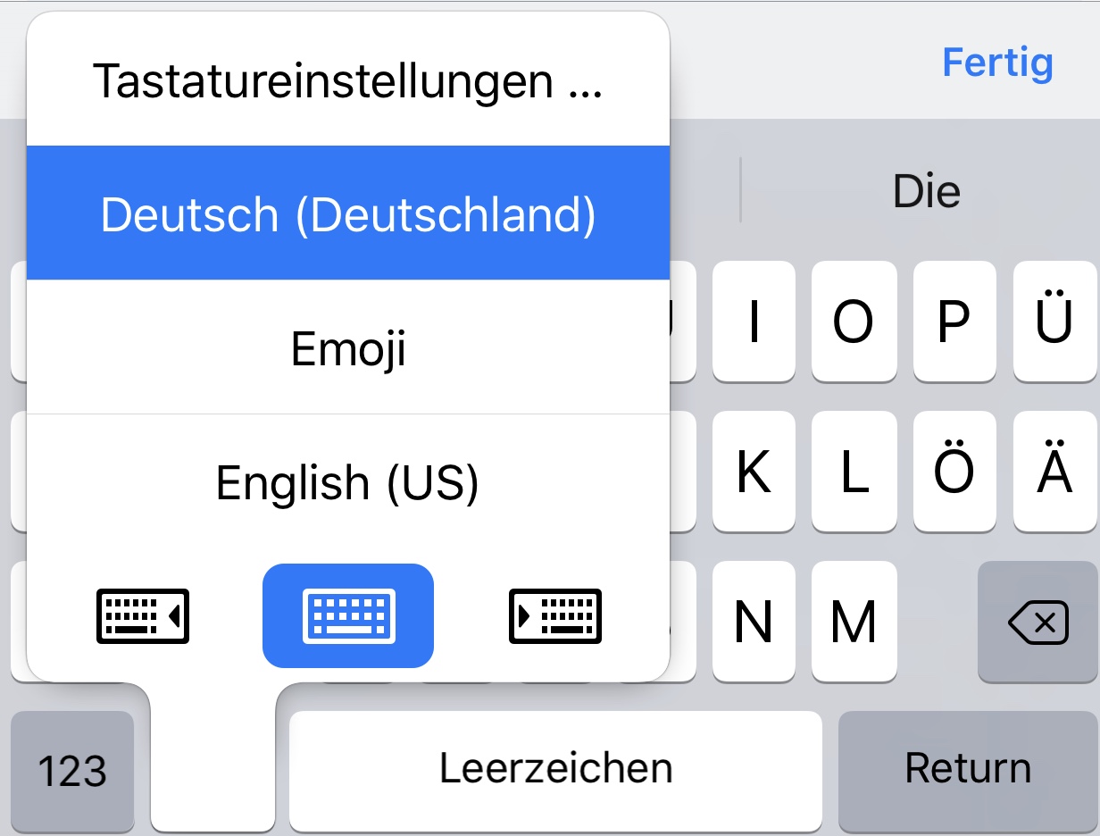 German Character Ss Ess Tset On Iphone Keyboard Macrumors Forums