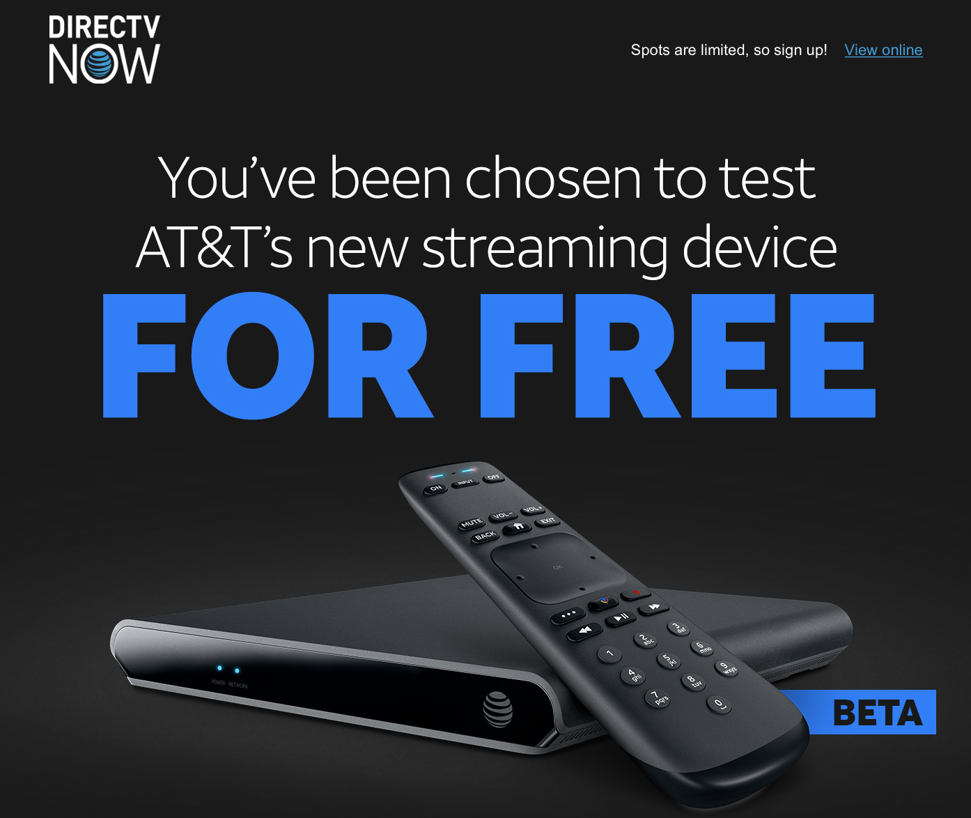 Does Directv Now Still Offer Free Apple Tv