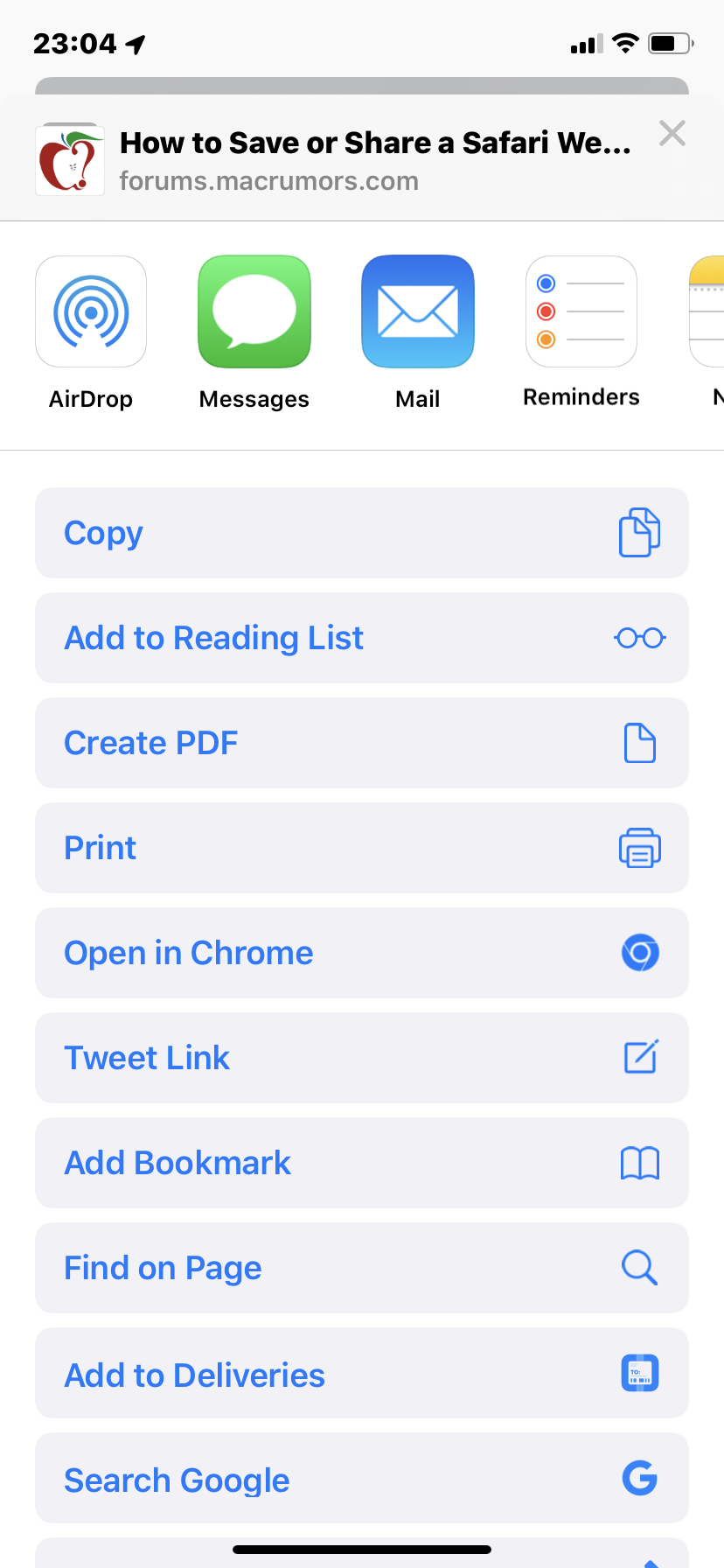 save pdf iphone safari