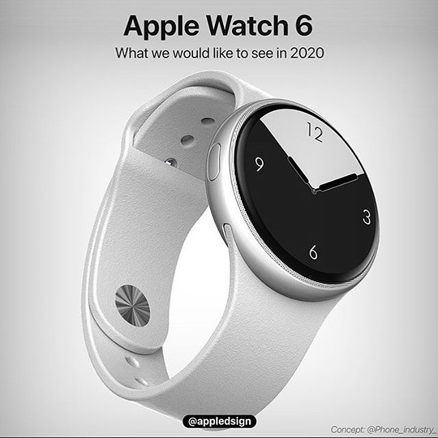 round apple watch