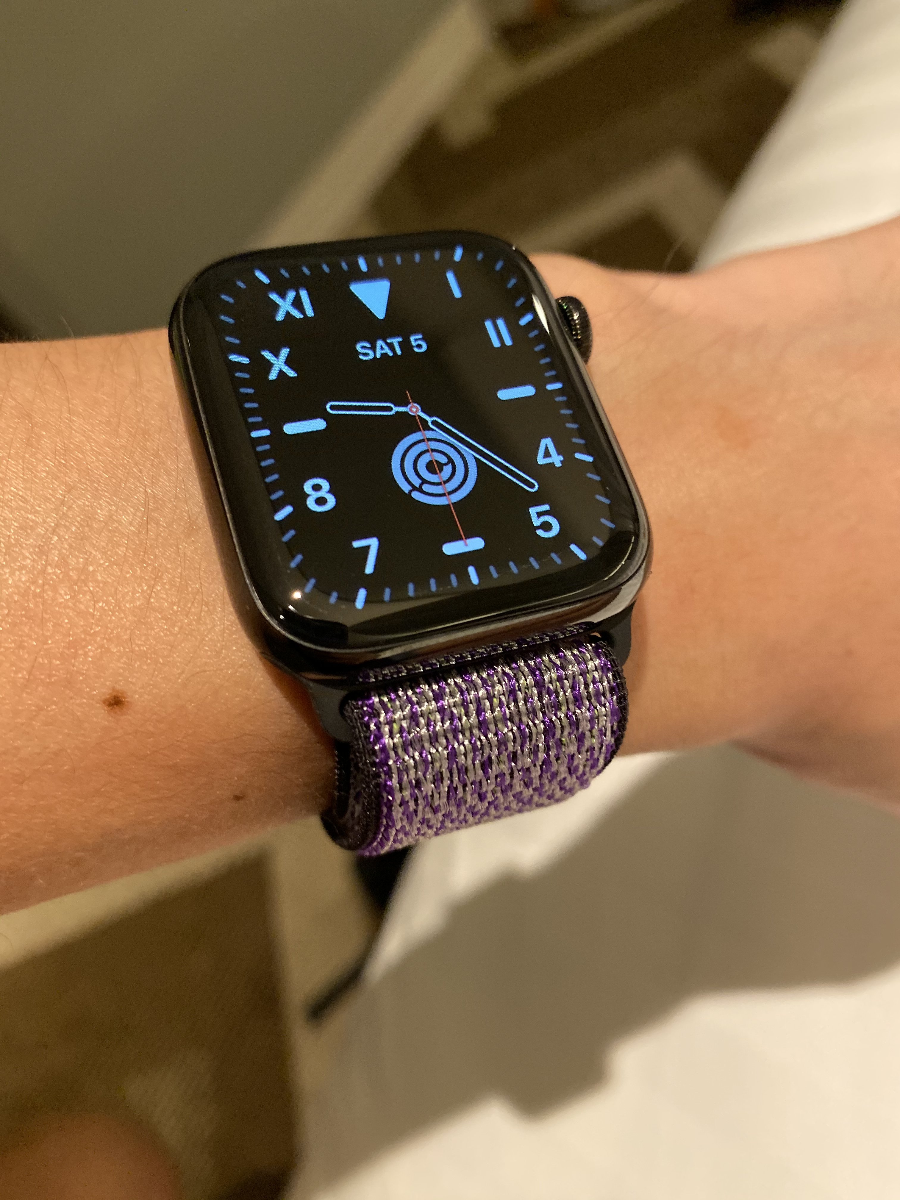 nike hyper grape apple watch band