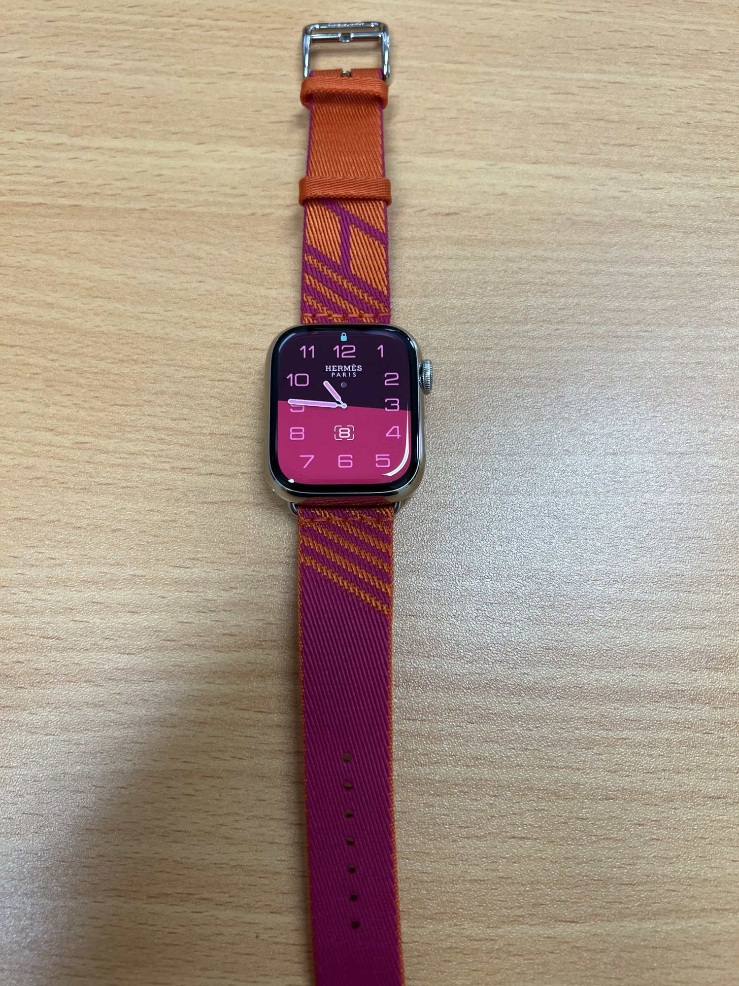 Hermes Apple Watch Bands | Infinity Loops, NoirBleu / 42 / 44 / 45