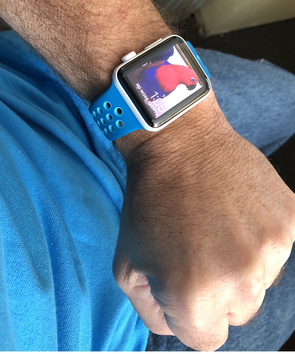 how long can an apple watch series 3 be underwater