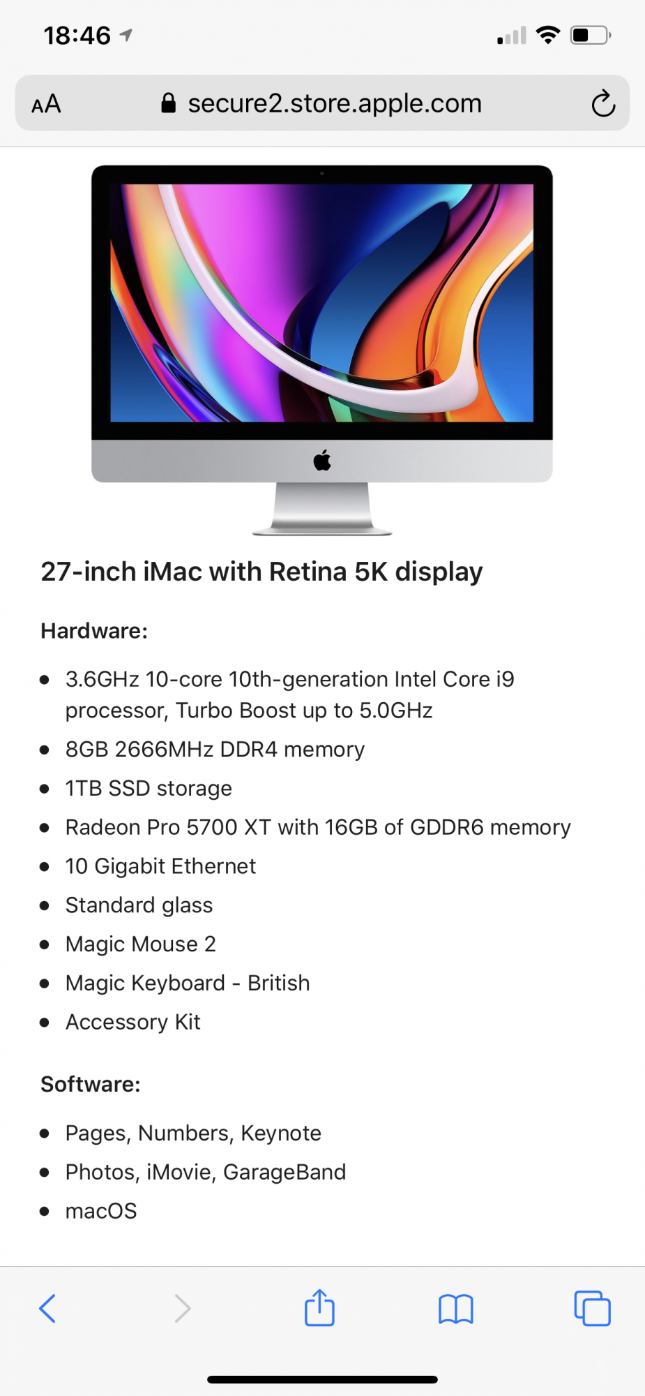 Imac Retina 5k 27 Inch Order Thread Macrumors Forums