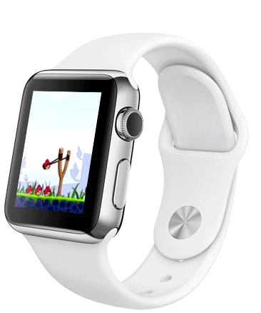 Angry Birds on iWatch.gif