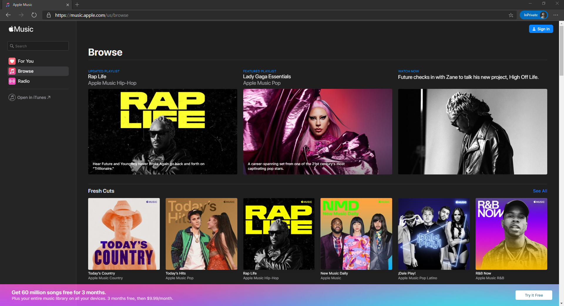 Apple Music Web Player officially out of beta? | MacRumors ...