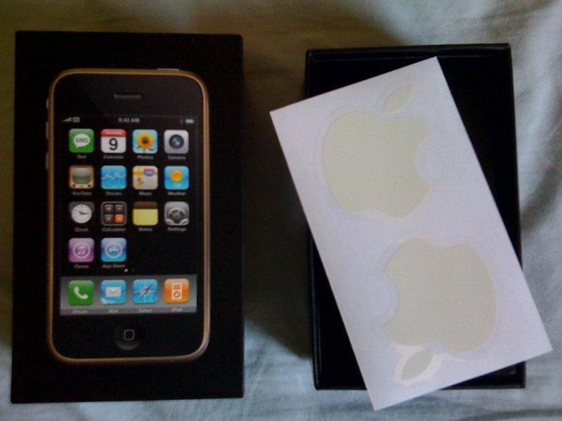 Where did you put the Apple stickers that came with your iPhone? Post