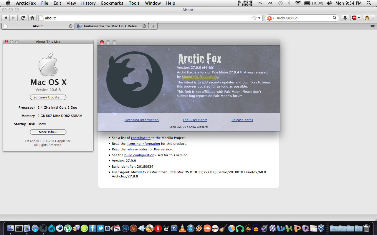 Firefox mozilla for mac 10.6.8