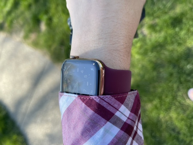 apple watch plum solo loop
