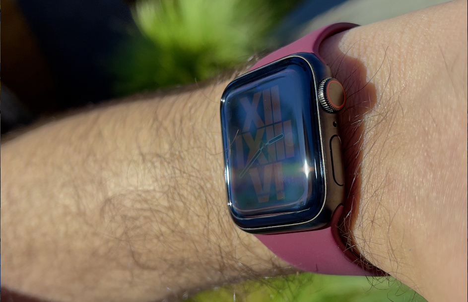 apple watch plum solo loop