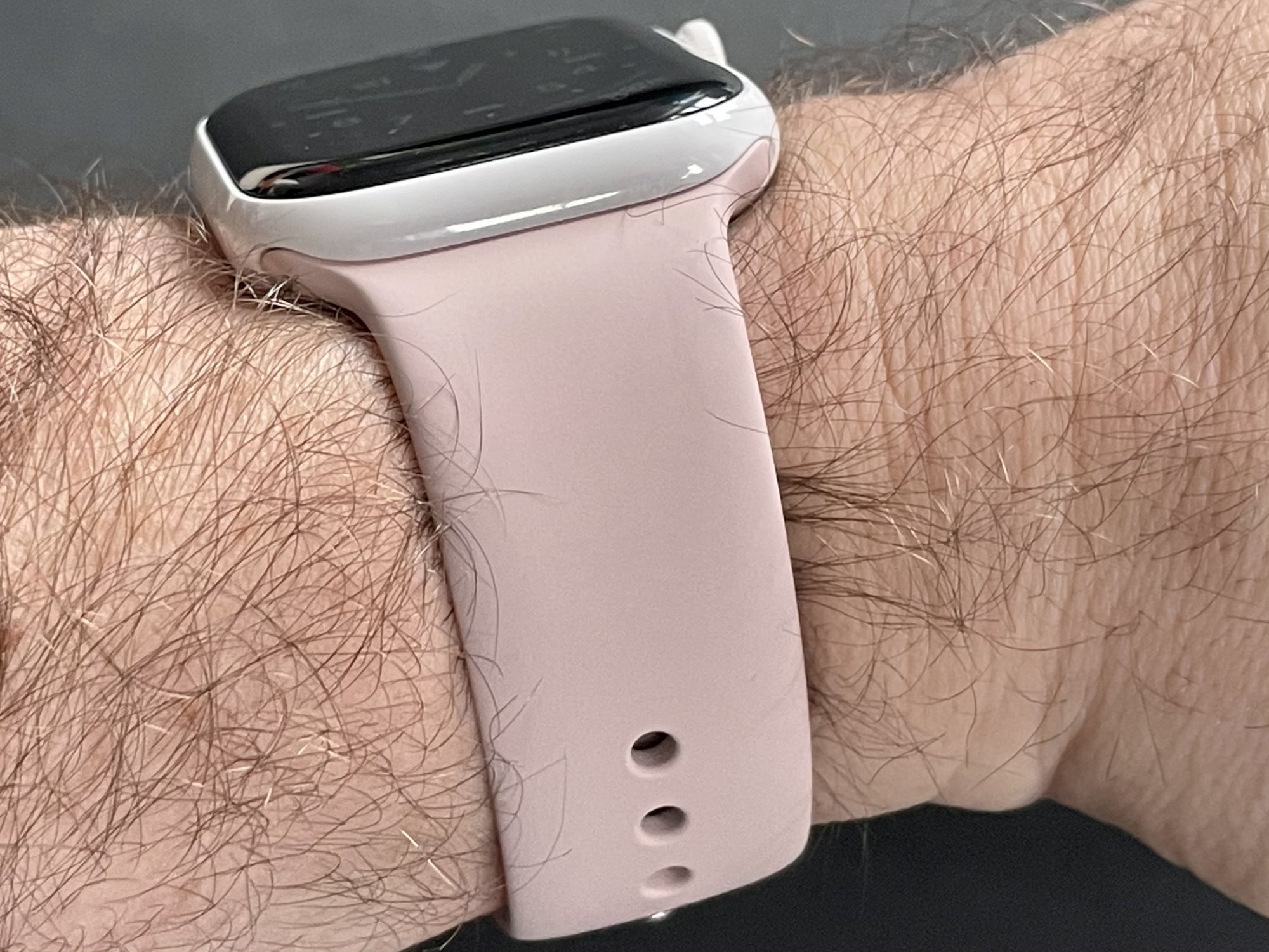 apple watch series 3 38mm pink sand band