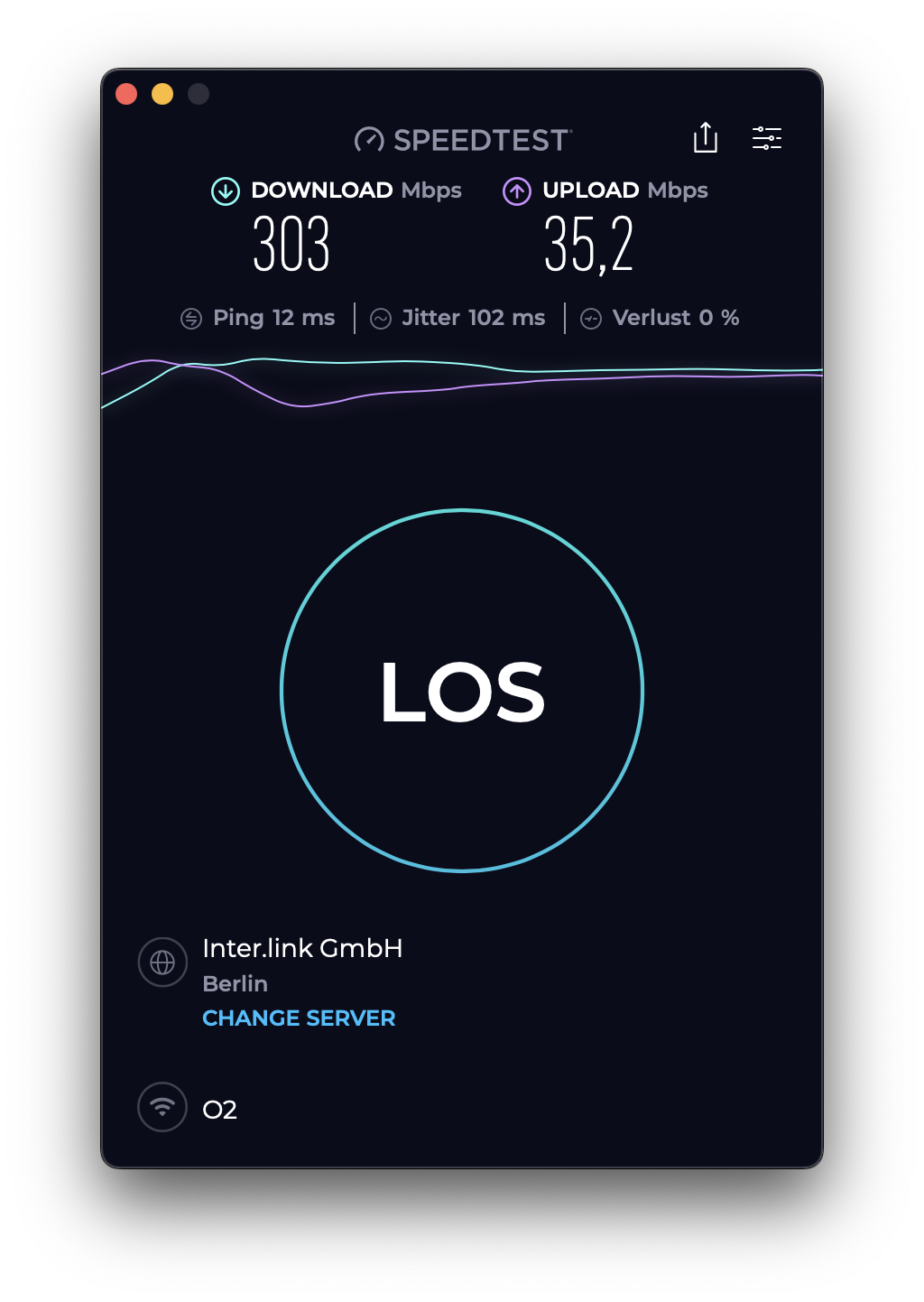 Wireless Speedtest
