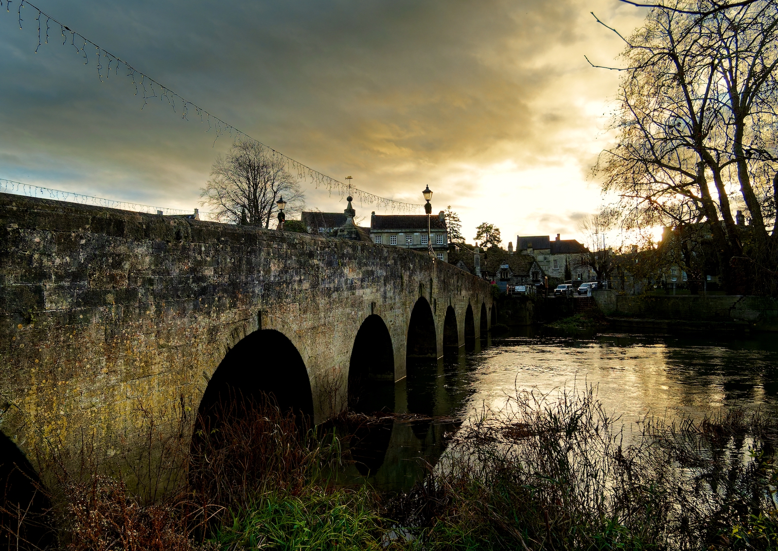 Bradford on Avon Bridge at Twilight.jpeg