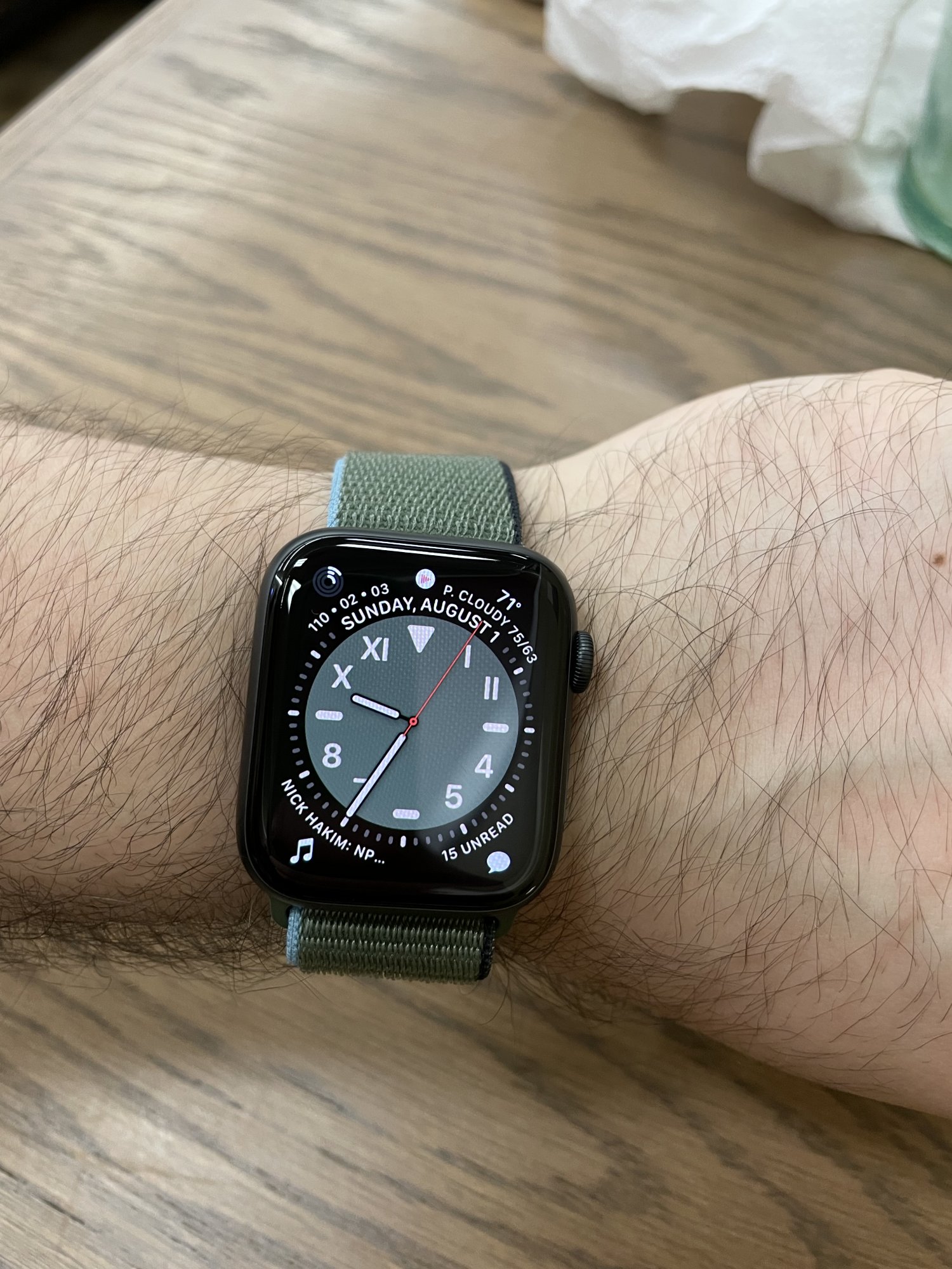 apple watch inverness green