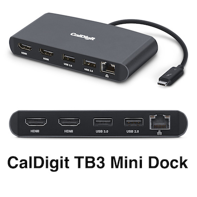 Advice for best TB docks in 2020 for a new MacMini