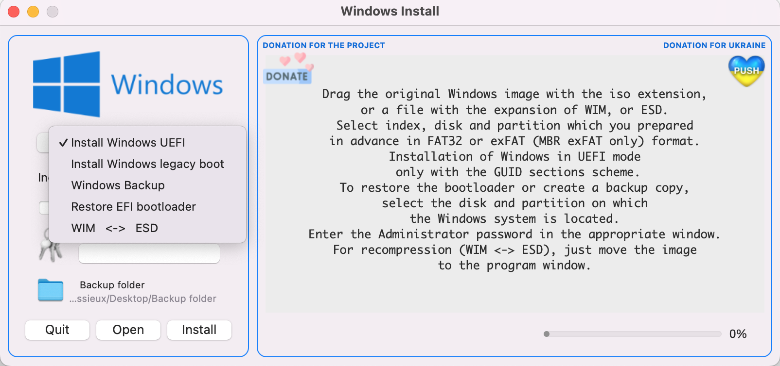 Install Windows Tiny11 on external SSD/NVMe from a Sequoia Install Windows Tiny11 on external SSD/NVMe from a Sequoia