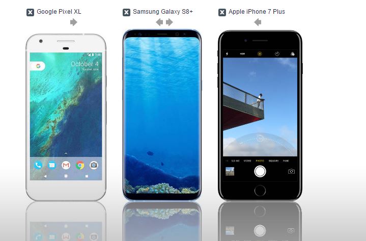 Compare Phones Side By Side >> S8 Iphone 7 Plus Side By Side Android Forums At Androidcentral Com Compare Phones Side By Side >> S8 Iphone 7 Plus Side By Side Android Forums At Androidcentral Com