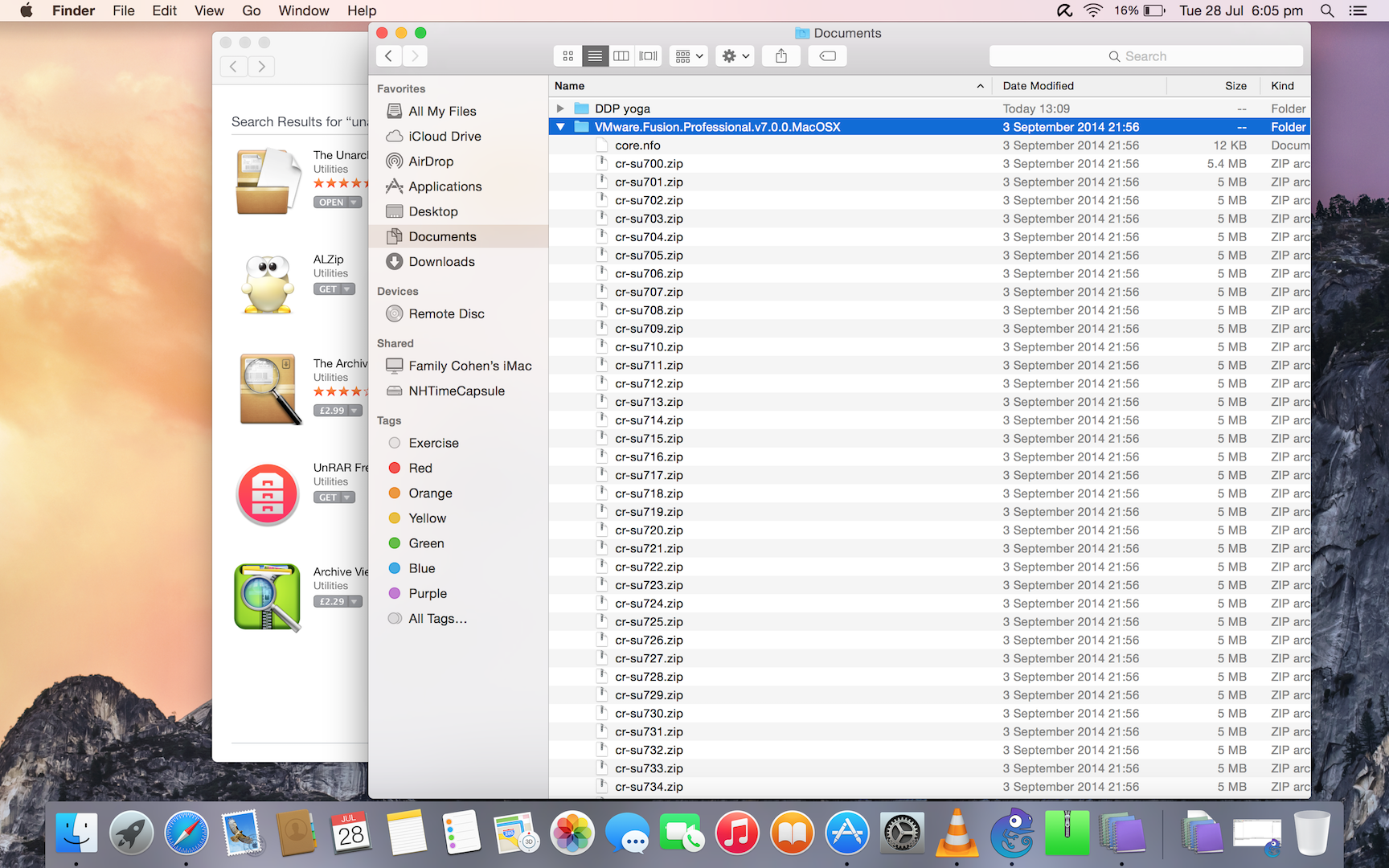 How do i unzip files on a mac